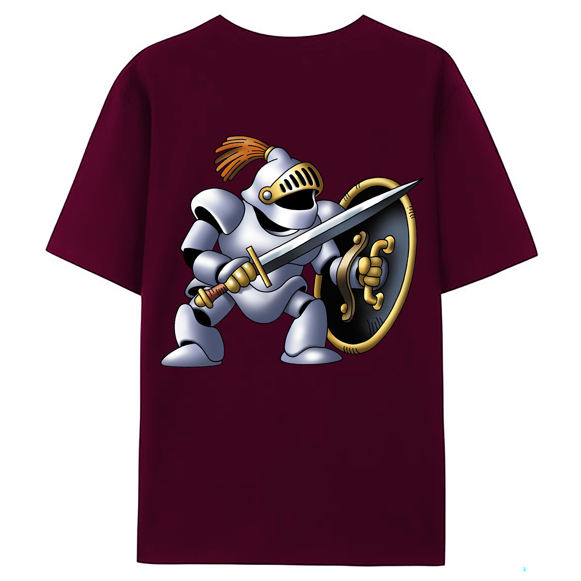（画像用） ドラゴンクエスト Doragon Kuesuto Dragon Quest レディース半袖Tシャツ(バックプリント)